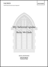 My Beloved Spake SATB choral sheet music cover